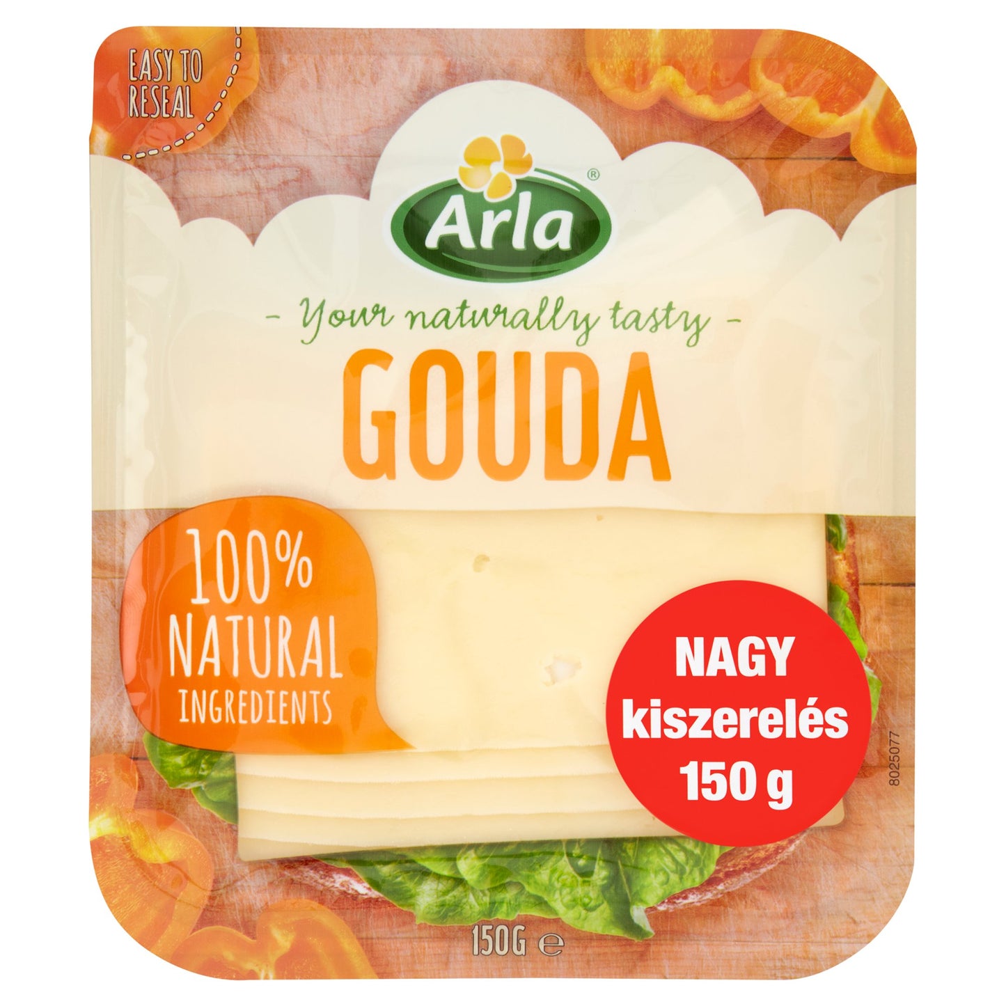 Arla szeletelt gouda sajt