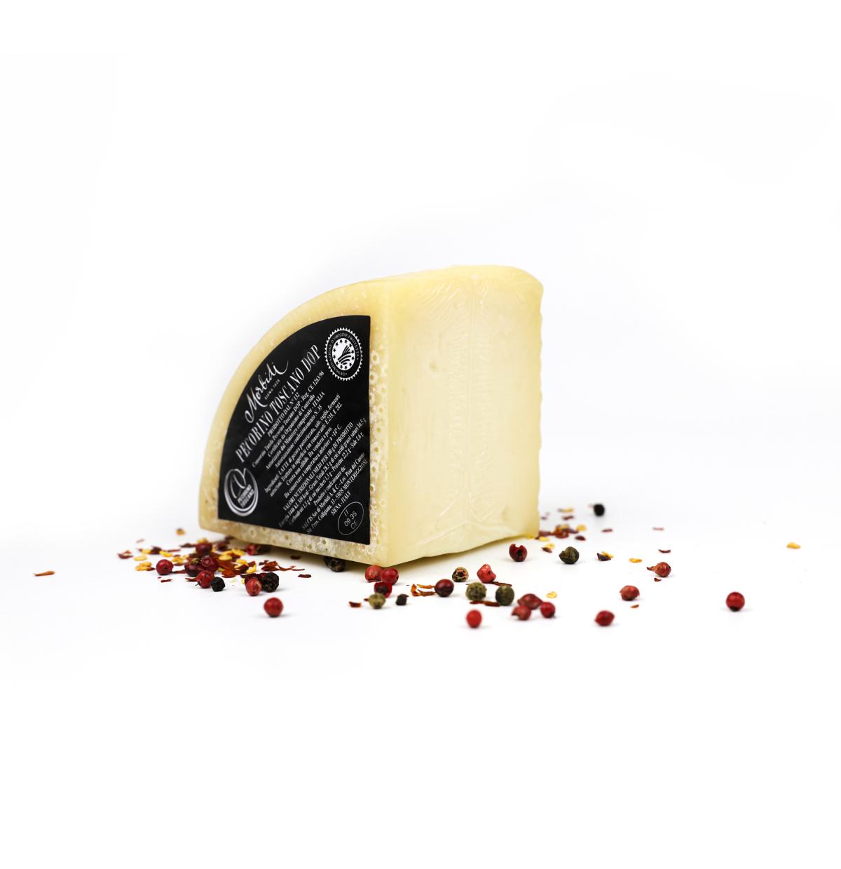 Morbidi Pecorino Toscano DOP oltalom zsíros kemény juhsajt