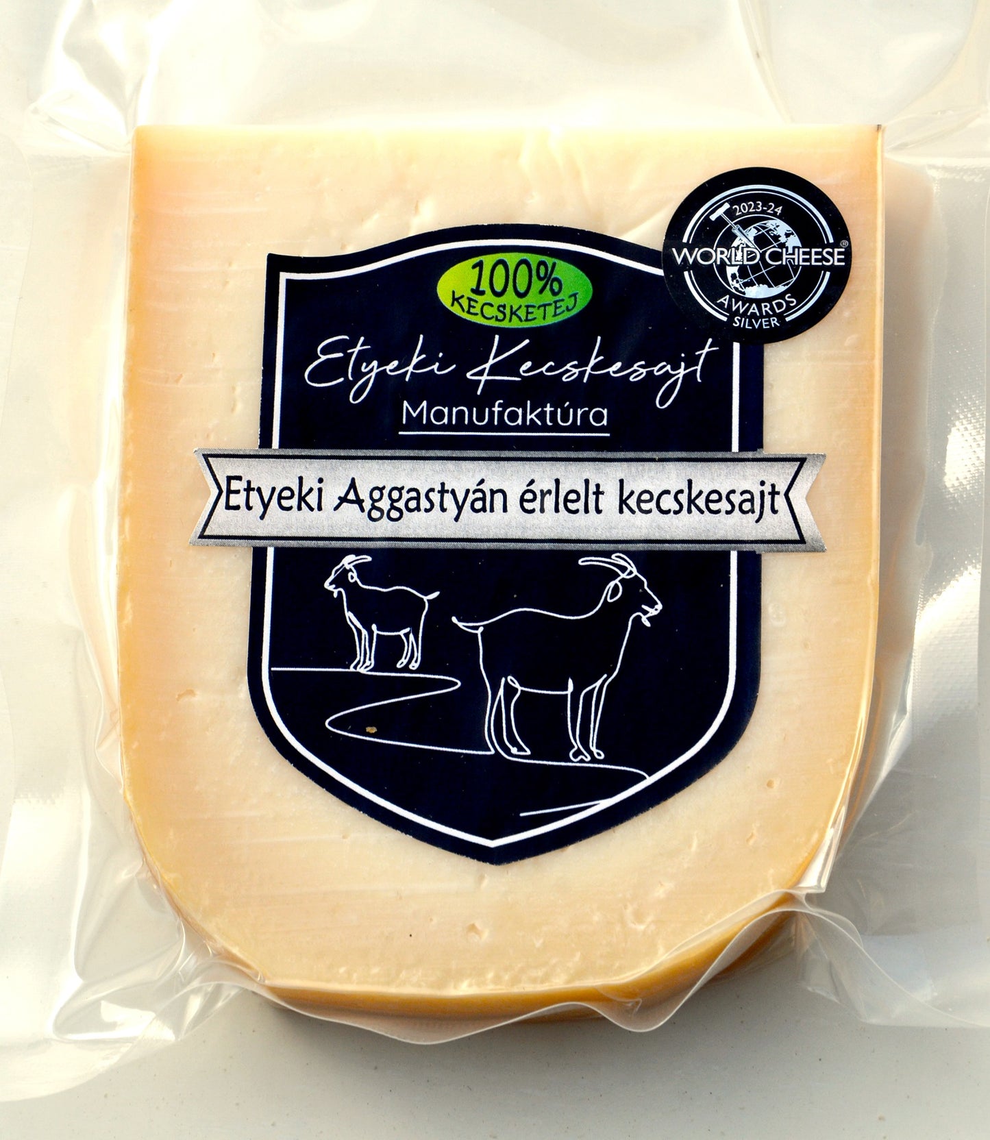 Etyeki Aggastyán - Érlelt Félkemény kecskesajt