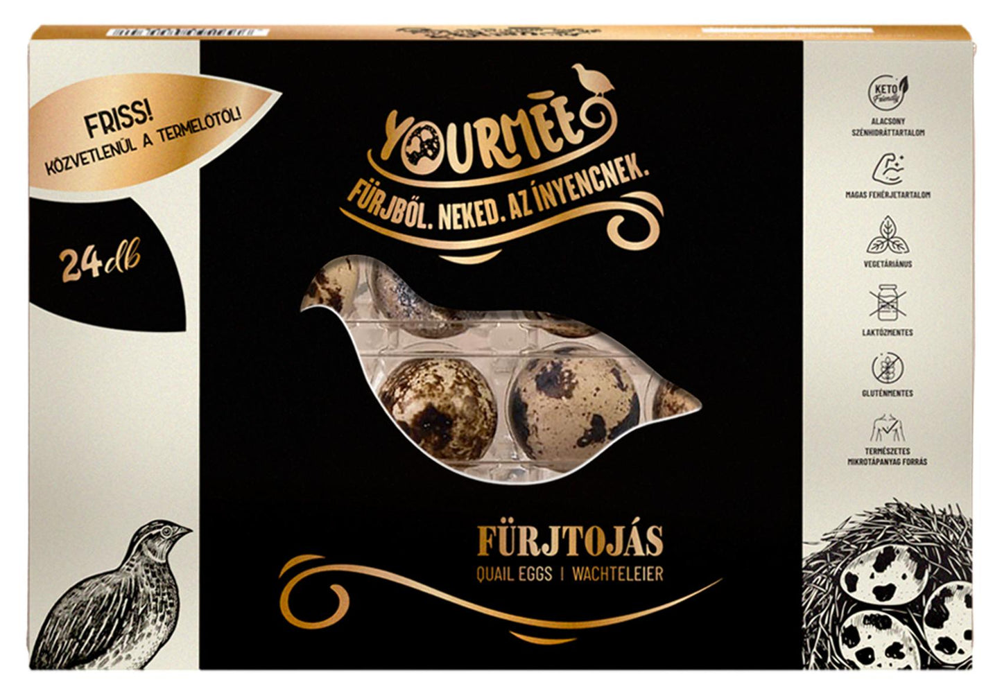 Yourméé fürjtojás