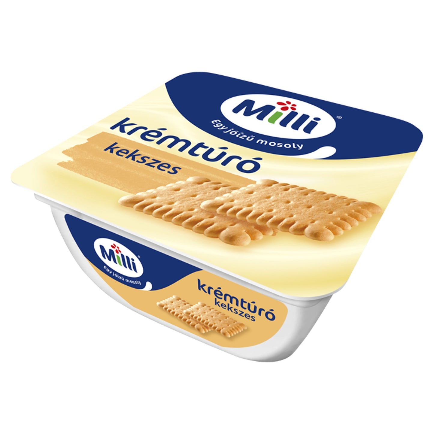 Milli Krémtúró lágy kekszdarabokkal