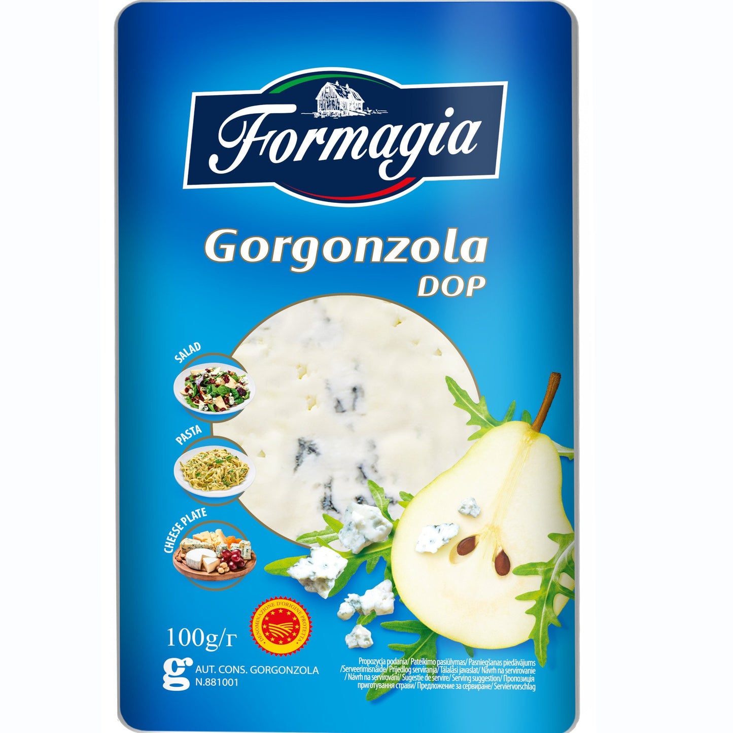 Formagia Gorgonzola lágy kéksajt