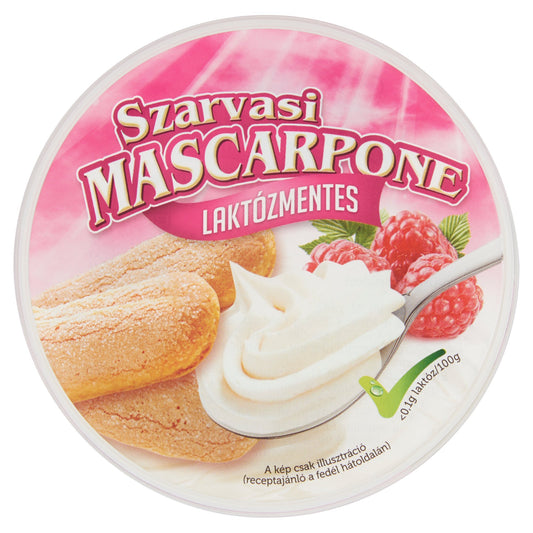 Szarvasi Laktózmentes mascarpone krémsajt