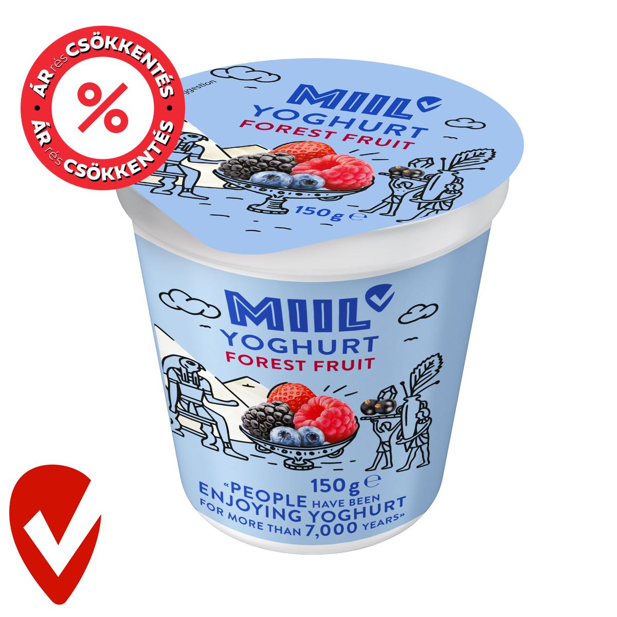 Miil Erdei gyümölcsös joghurt 3,5%