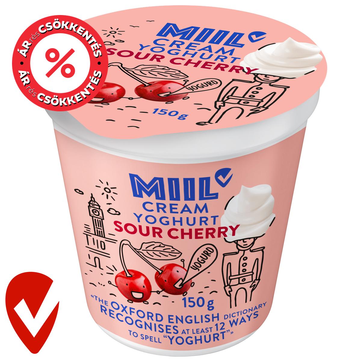 Miil Meggyes joghurt 10%