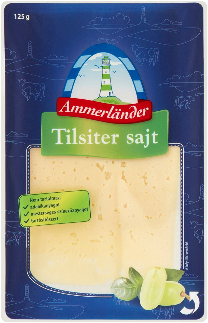 Ammerlander Szeletelt tilsiter sajt