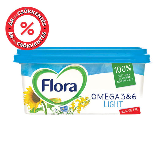 Flora Light tégelyes margarin