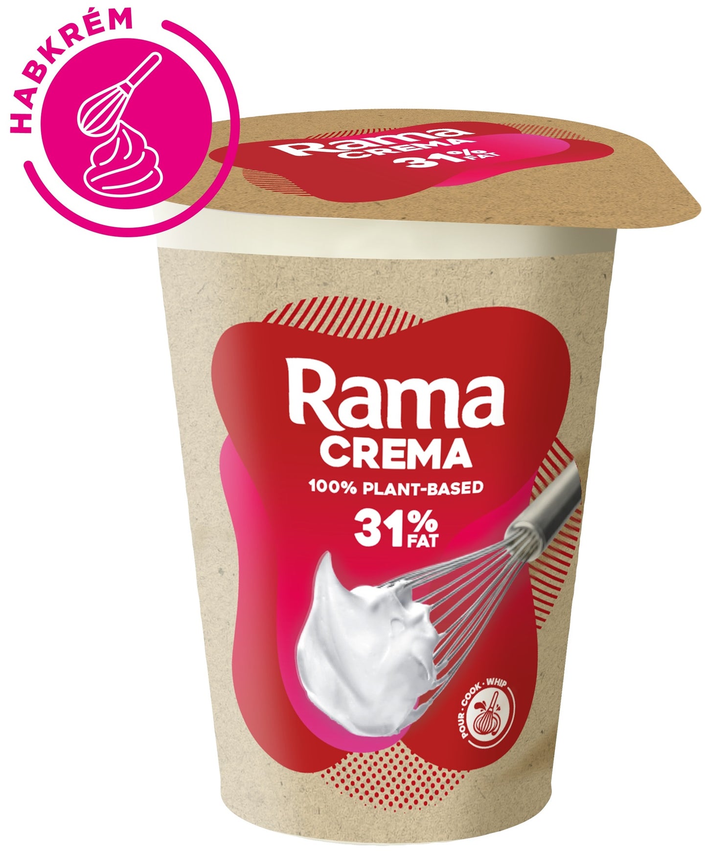 Rama Crema növényi habkrém 31%